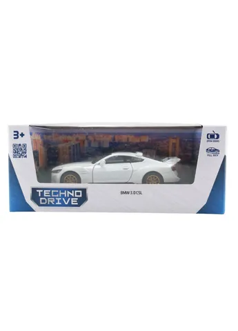 Автомодель "BMW 3.0 CSL" 250948 масштаб 1:42 TechnoDrive (378840193)