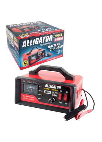 Зарядное устройство для аккумуляторов AGM GEL SLA - 12 - 24 V 15 A 280 W Alligator (297829785)