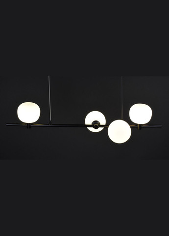 Люстра підвісна на 4 лампочки 27856 Чорний 25-110х24х86 см. Sunnysky (364755444)