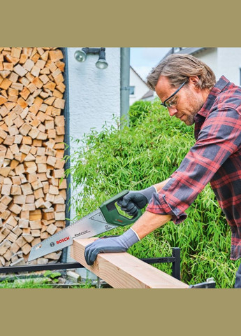 Ножовка (400 мм) универсальная ручная пила 11 TPI (26010) Bosch (334004200)