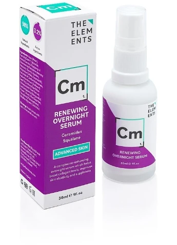 Обновительная ночная сыворотка с керамидами Renewing Overnight Serum 30ml (1254382-135963) The Elements (368660347)