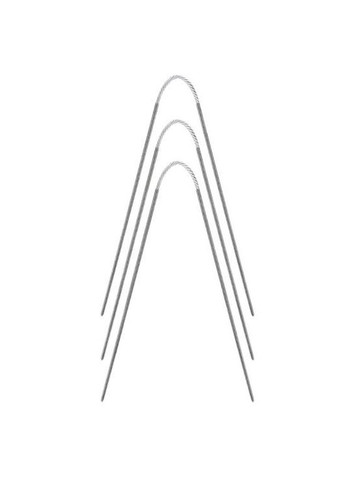 Спицы вязальные носочные на коротком тросике, 5 мм, 3 шт No Brand (340483212)