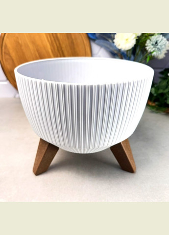 Цветочный горшок на ножках 5.1 л Рома Джампер Ламела Lamela (323222646)