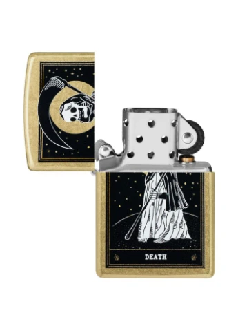Запальничка Death Card Design 46722 Zippo (360479639)