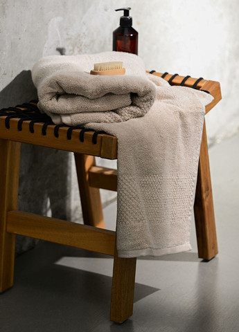 Рушник "Бриз" 90х150 см MVM однотонний бежевий