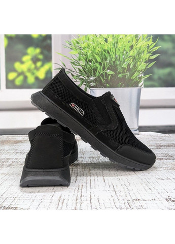 Чорні Літні кросівки чоловічі Paolla