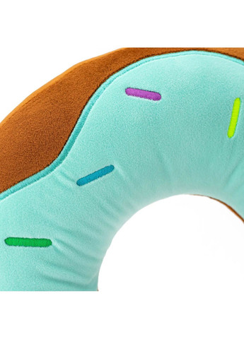 М'яка іграшка Подушка для подорожей Пончик м'ятний 30 см (KD6952) Kidsqo (365544999)
