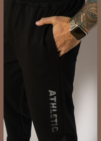 Черные кэжуал демисезонные брюки Time of Style