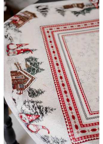 Скатерть гобеленовая Snowfall 95х100 см Прованс (367261788)