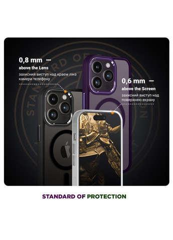 Чехол Unit MagSafe для Samsung S25 Ultra Matte Clear Silver (ARM82266) ArmorStandart (343049578)