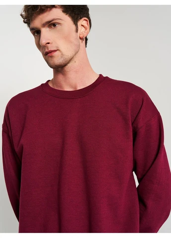 Желтый мужской свитшот на флисе heavy blend crewneck sweatshirt теплый свитер, xxl Gildan (394993324)