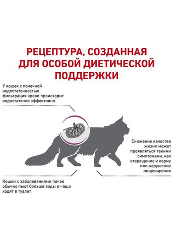 Сухой корм для взрослых кошек Renal Feline 2 кг (3182550711142) (39000209) Royal Canin (279569553)