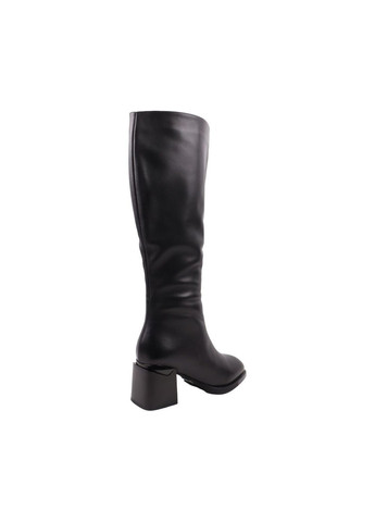 сапоги женские черные натуральная кожа FARINNI