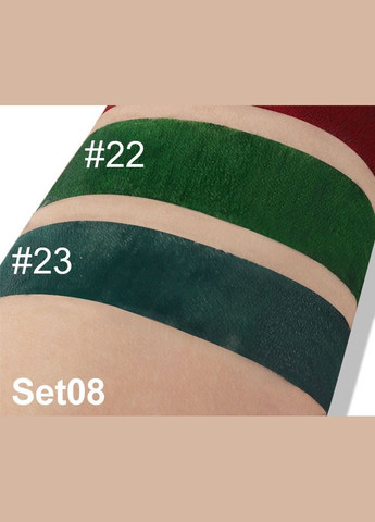 Губная помада №23 темнобирюзовая водостойкая матовая DNM (302241612)