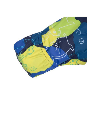 Темно-синяя детский зимний комбинезон keira, р.104, темно-синий с принтом () Huppa 31920030-14786-104