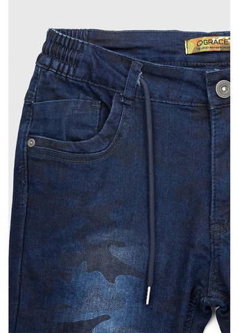 Темно-синие демисезонные джинсы Неслухнянки