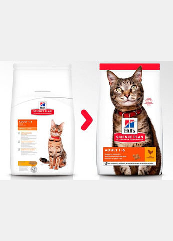 Сухий корм для котів Hill's Chicken із куркою 1.5 кг 607644 HILLS (266274222)