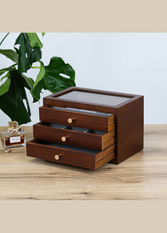 Шкатулка дерев'яна для прикрас, тришарова дерево липа см (JZ-037-1) Гранд Презент (322190887)