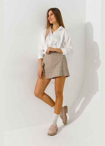 Белая блуза однотонная женская 9526 белый shop (2000989691136) Esay