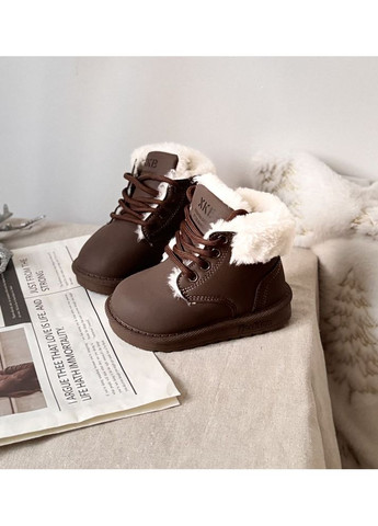 Черевики зимові дитячі колір коричневий 10987 No Brand (370499858)