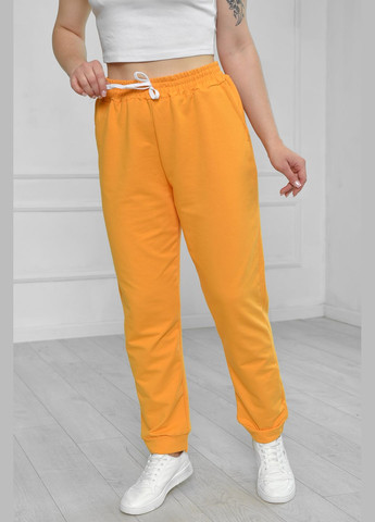 Желтые спортивные демисезонные брюки Let's Shop