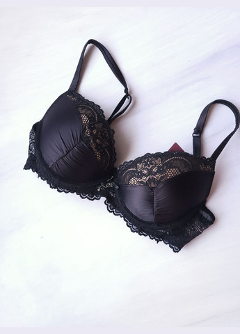 Чёрный балконет бюстгальтер женский балконет 8097-009 Anabel Arto с косточками