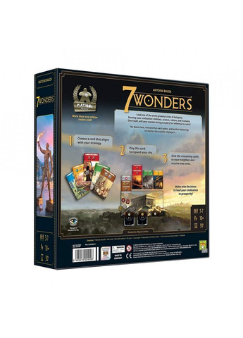 Настільна гра 7 Чудес. 2-е видання (укр) () Ігромаг 925119 (370498692)