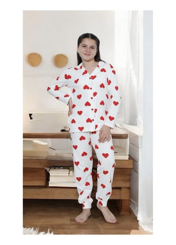 Молочная пижама на девочку-подростка Nicoletta