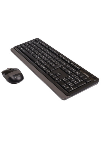 Комплект (клавиатура, мышь) беспроводной FG1010 Black/Grey A4Tech (342331276)