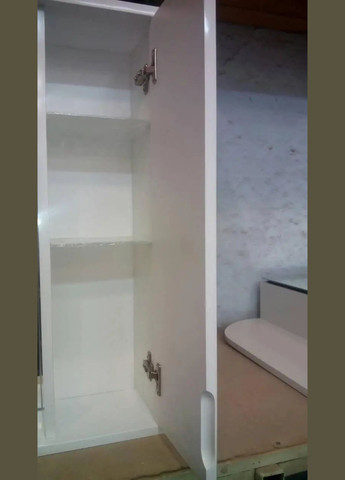 Зеркальный шкаф ШК12 с LED светильником 600х700х160 мм дверца справа No Brand (313594819)