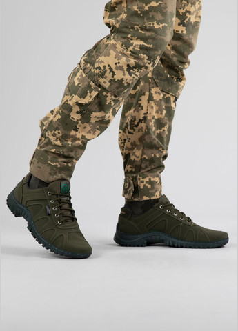 Тактичні кросівки чоловічі з прошитою підошвою хакі (UA 55) Kindzer (303627838)