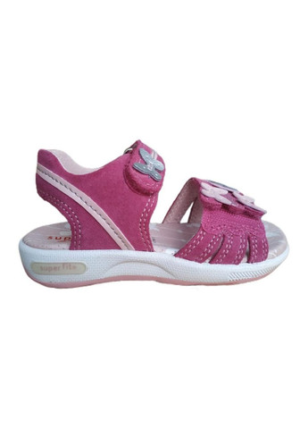 Темно-розовые детские сандалии для девочки 24 размер темно-розовый 37810 Superfit