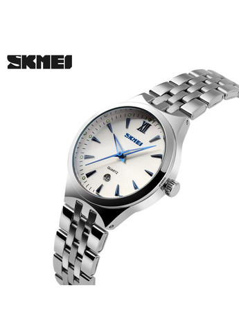 Часы женские кварцевые с водонепроницаемостью 30 м стрелочные серебристые для повседневной носки ProDobro (367266708)