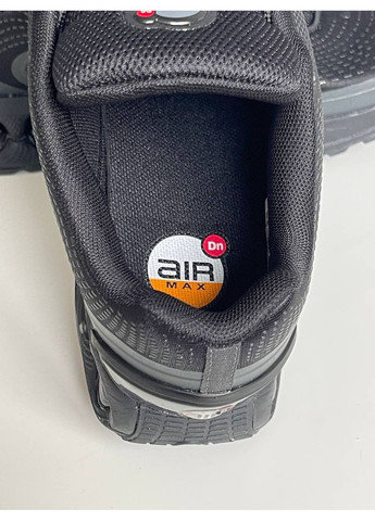 Черные демисезонные кроссовки мужские и женские nike air max dn black | найк аир макс дн черные No Brand