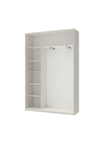 Шафа-купе двохдверна Сіті Лайт 150х45х225 см /1 Дзеркало (DRS-011062) Doros (361998885)