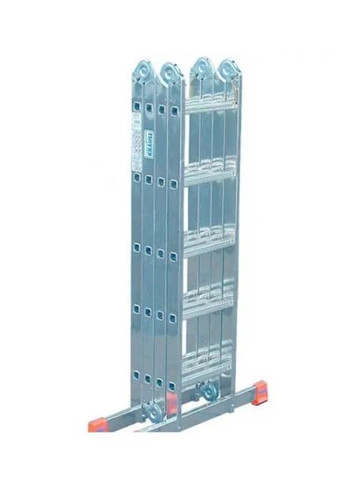 Алюмінієва драбина-трансформер MultiMatic (4x5 сходинок) шарнірна 4-секційна (24148) Krause (302675280)