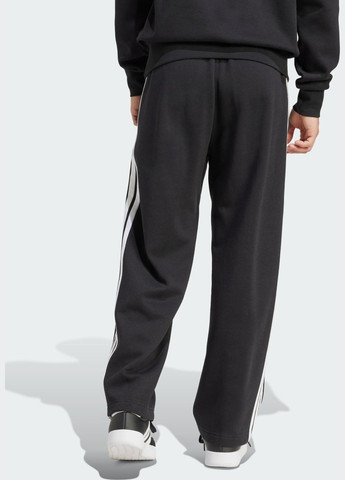 Штани Essentials 3-Stripes Fleece Wide Leg adidas (369931821)