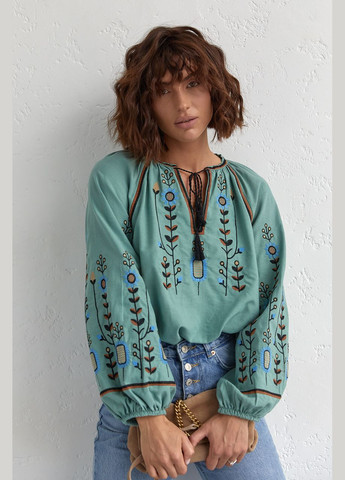 Бирюзовая рубашка ESQ