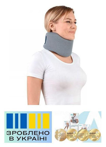 Бандаж на шейный отдел . 3/10/30-36см. Полужесткий. Воротник Шанца. Шейный корсет. Бандаж на шею. Alkom 3006 (367722488)
