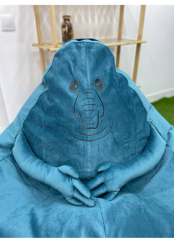 Крісло - мішок груша Ждун, L - 120х90 Florida Emerald SkyPuff (361257597)