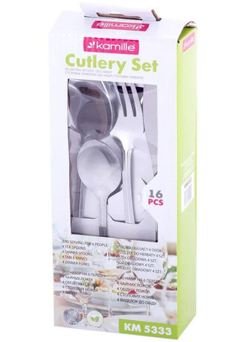 Набор столовых приборов Niels 16 предметов на 4 персоны Kamille (336547604)