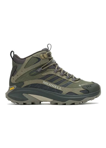 Оливковые осенние ботинки moab speed 2 mid gtx olive j037979 Merrell