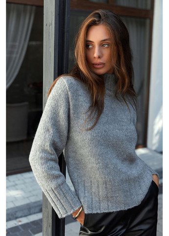 Сірий демісезонний светр 2784 Bellise