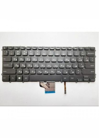 Клавіатура Dell xps 15-9530,precision m3800 черная,подсв (275092627)