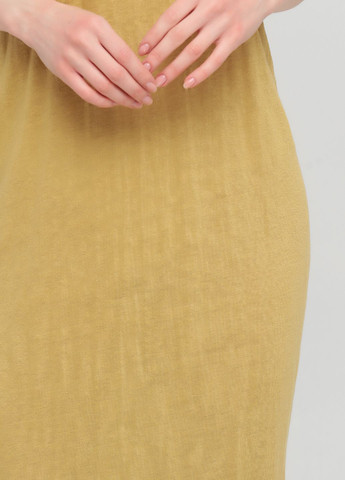 Оливкова кежуал сукня H&M однотонна