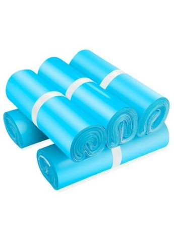 Кур'єрський пакет бірюза 245х305 + 40 клапан PTR No Brand (317769998)