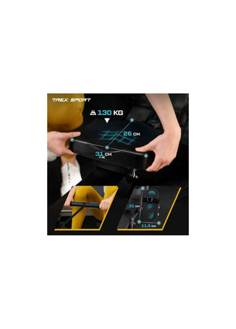 Гребной тренажер TX-580RM REIN black TREX Sport (369648695)