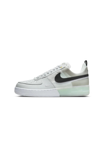 Серые кроссовки мужские air force 1 react grey dm0573-001 Nike