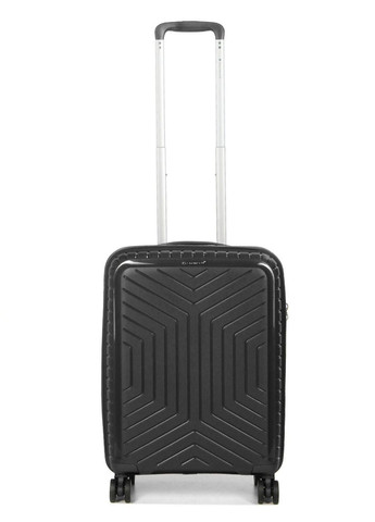 Чемодан маленький S полипропилен 20103 55×36×20см 35л Черный Snowball (297643078)