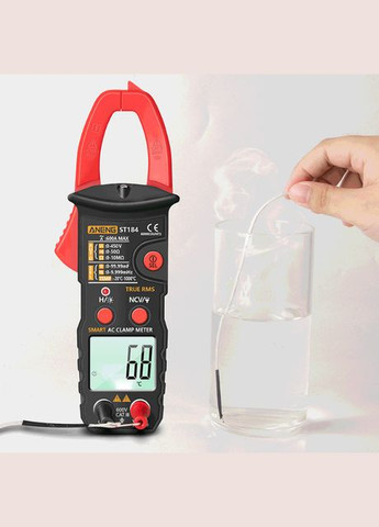 Автоматичний цифровий мультиметр струмові кліщі ST184 Red Aneng (303401436)